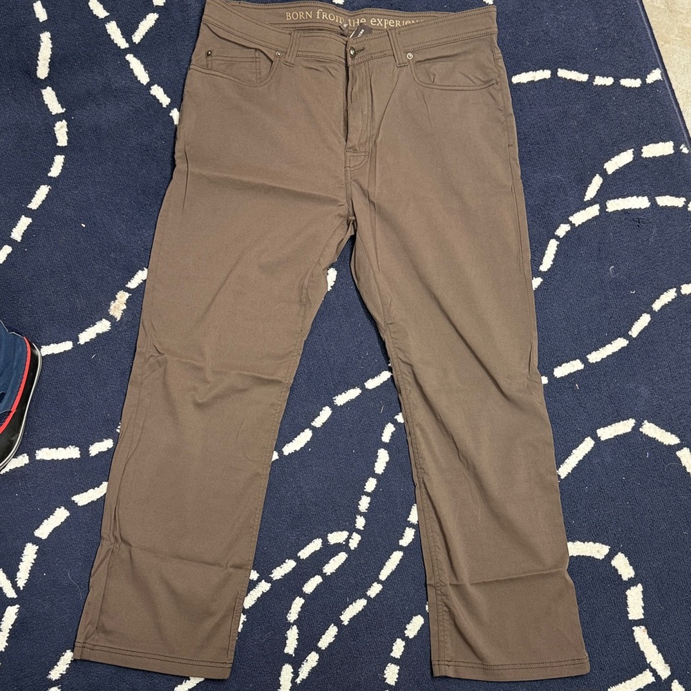 Prana Slim Fit Brown Pants